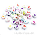 Heart Alphabet Beads de 4*7 mm Heart Alphabet para hacer joyas